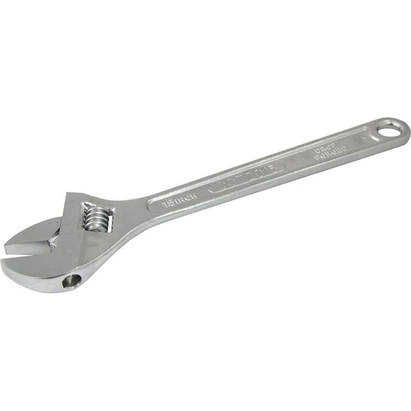 Tools 15" Adjustable Wrench, Drop Forged